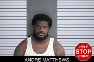 Andre Matthews mugshot