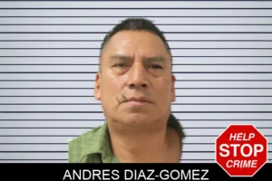 Andres Diaz-Gomez mugshot
