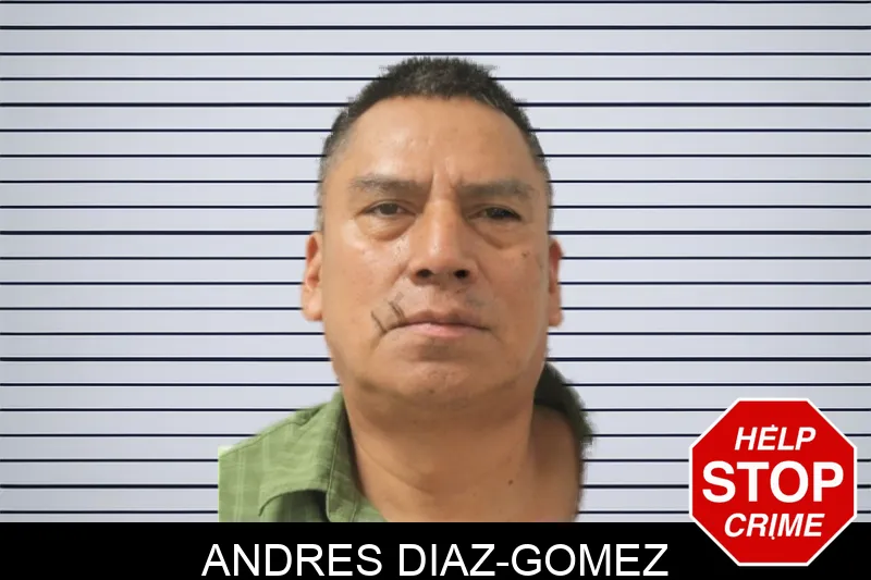 Andres Diaz-Gomez Mugshots