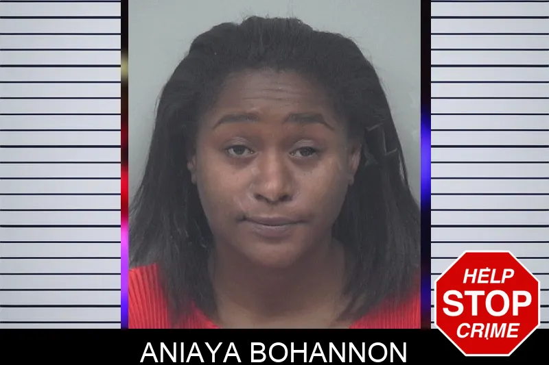 Aniaya Bohannon Mugshots