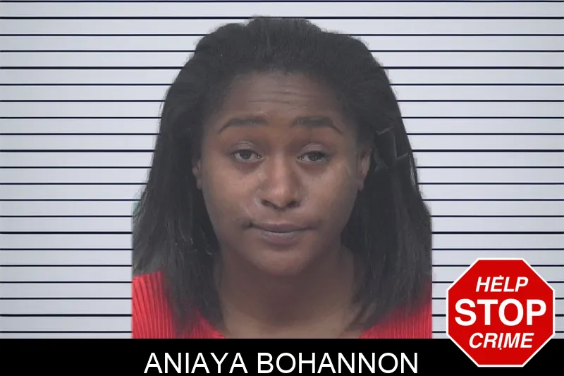 Aniaya Bohannon Mugshots