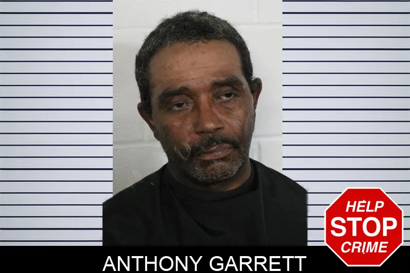Anthony Garrett mugshot