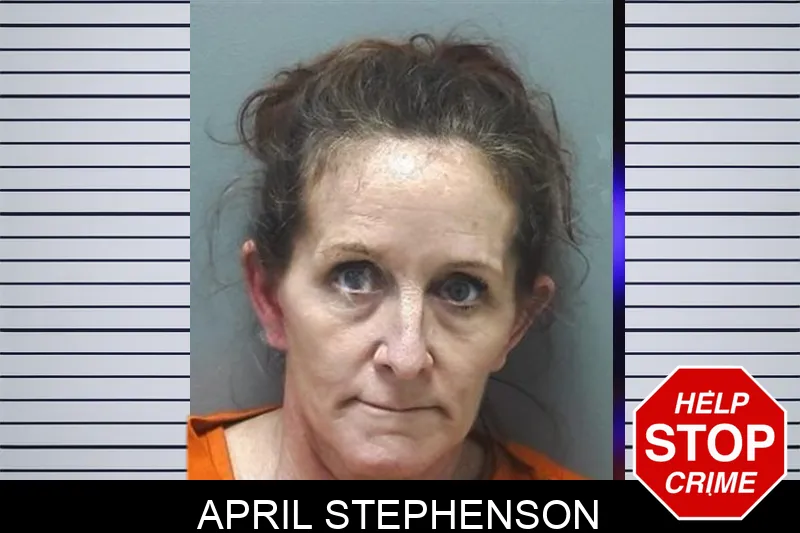 April Stephenson mugshot
