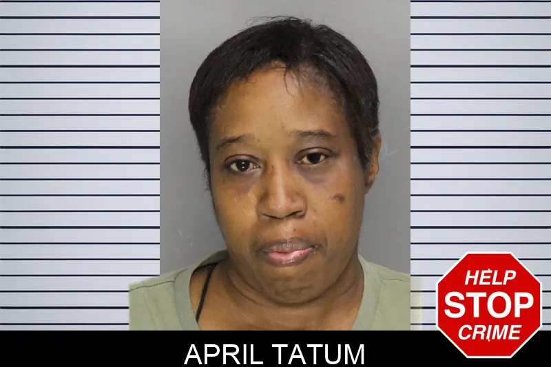 April Tatum mugshot – Cobb County , Georgia April Tatum mugshot