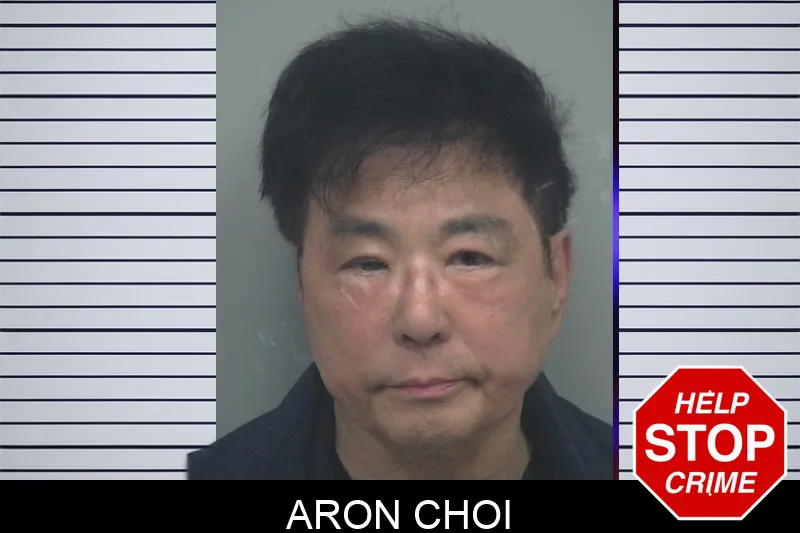 Aron Choi mugshot
