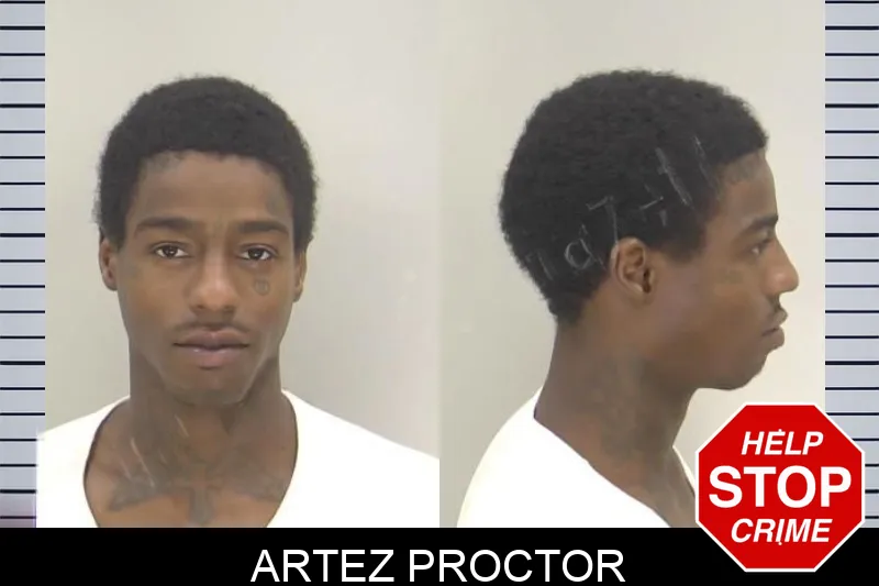 Artez Proctor Mugshots