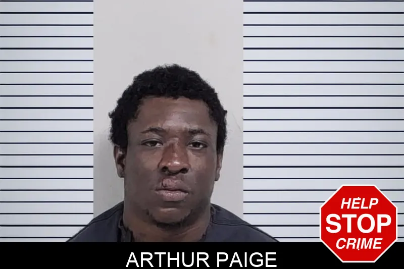 Arthur Paige mugshot