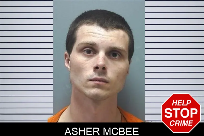 Asher McBee mugshot