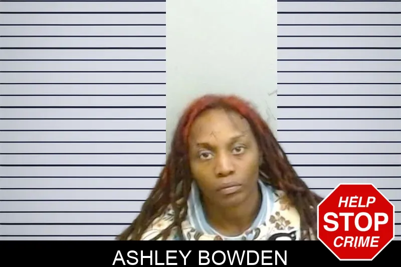 Ashley Bowden mugshot