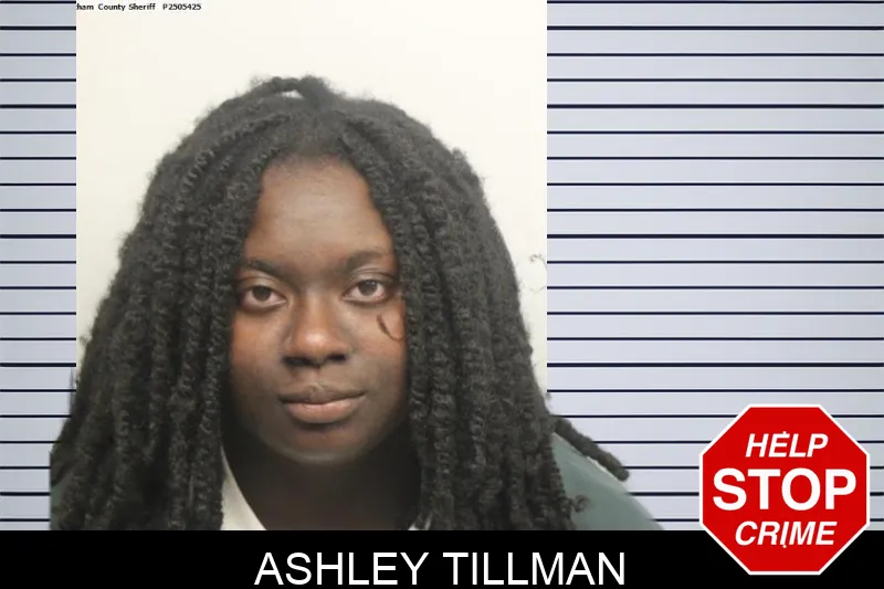 Ashley Tillman Mugshots