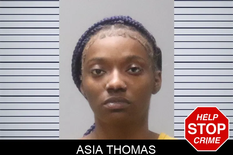 Asia Thomas Mugshots