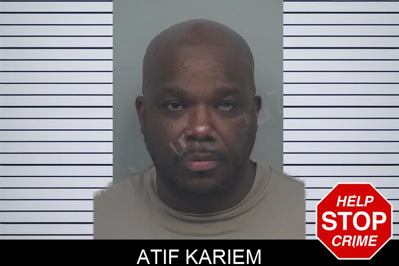 Atif Kariem mugshot – Gwinnett County , Georgia Atif Kariem mugshot