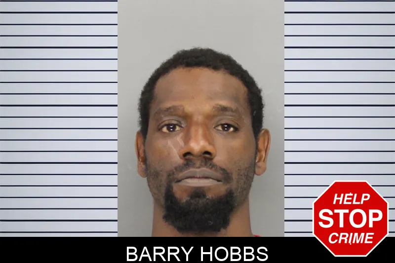 Barry Hobbs mugshot