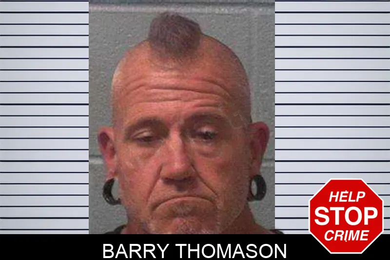 Barry Thomason Mugshots