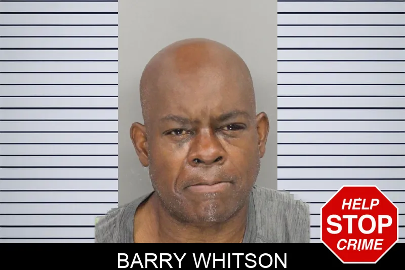 Barry Whitson mugshot
