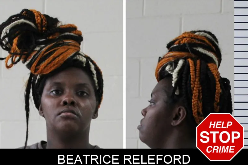 Beatrice Releford mugshot – Houston County , Georgia Beatrice Releford mugshot