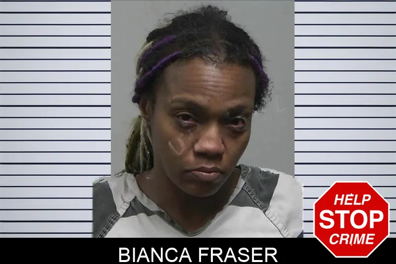 Bianca Fraser Mugshots