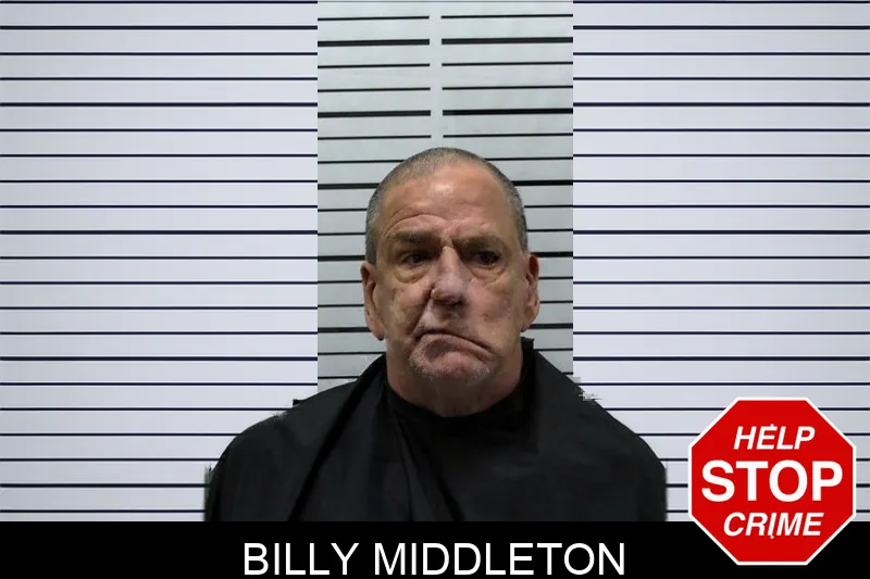 Billy Middleton Mugshots