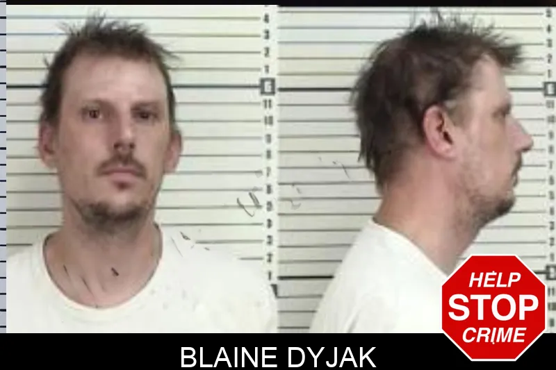 Blaine Dyjak Mugshots