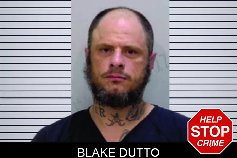 Blake Dutto Mugshots