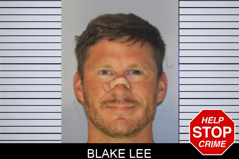 Blake Lee mugshot