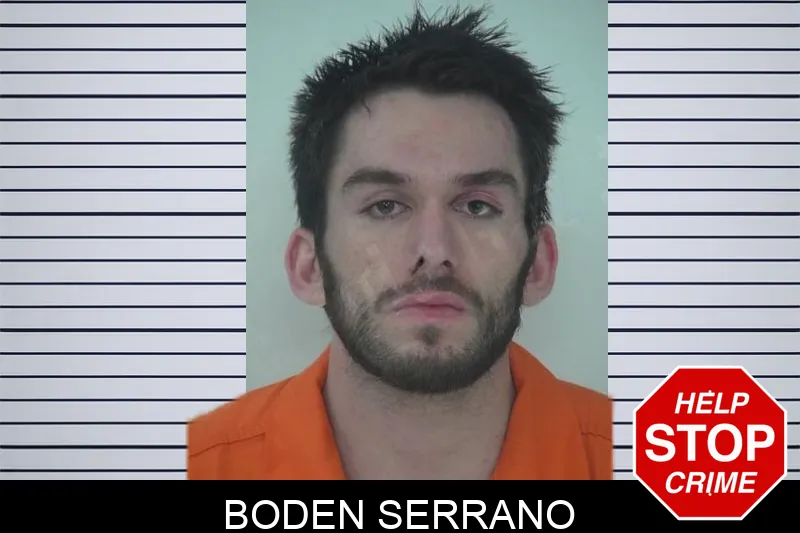 Boden Serrano mugshot
