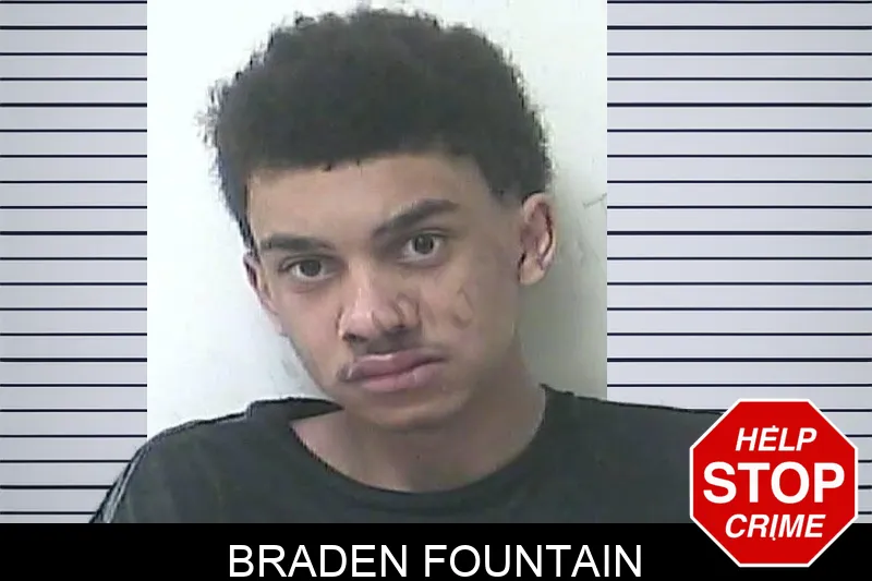 Braden Fountain Mugshots