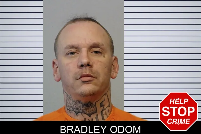 Bradley Odom mugshot