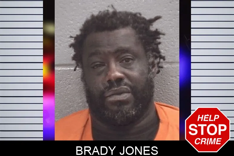 Brady Jones mugshot