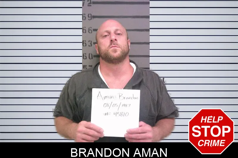 Brandon Aman Mugshots