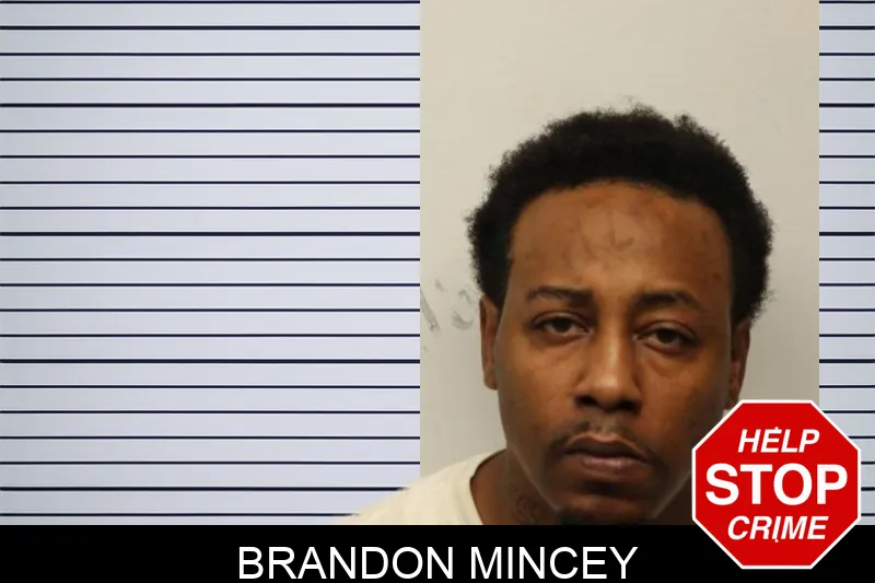 Brandon Mincey mugshot