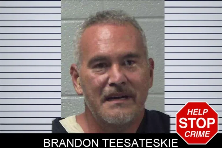 Brandon Teesateskie mugshot – Gilmer County , Georgia Brandon Teesateskie
