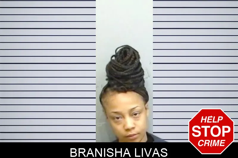 Branisha Livas mugshot