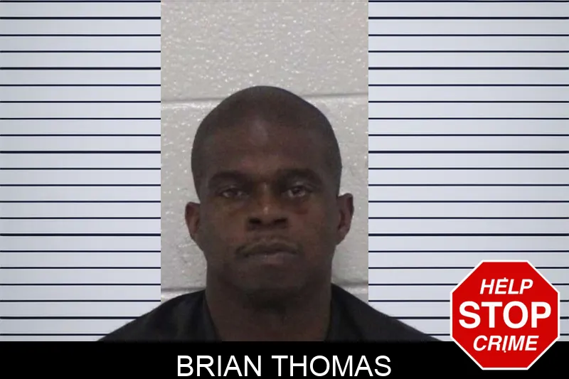 Brian Thomas mugshot