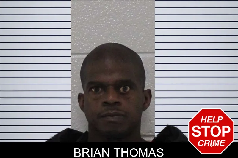 Brian Thomas mugshot