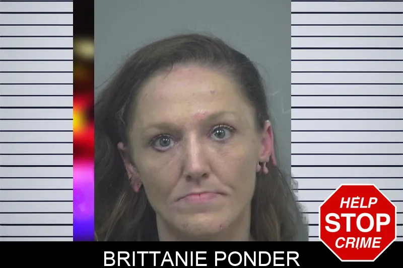 Brittanie Ponder mugshot