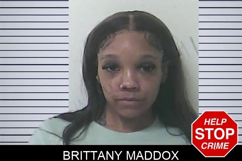 Brittany Maddox mugshot
