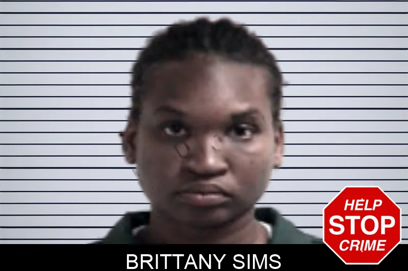 Brittany Sims Mugshots