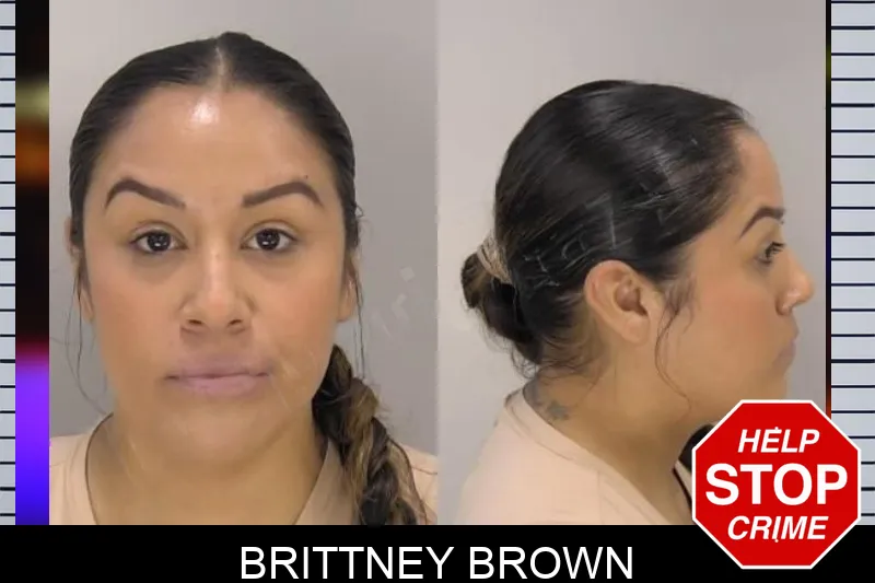 Brittney Brown mugshot