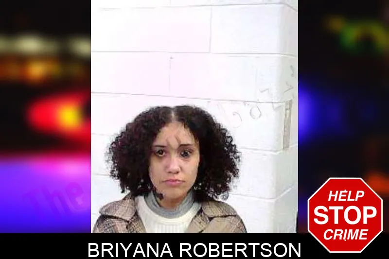 Briyana Robertson mugshot