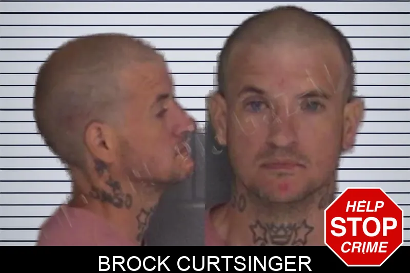 Brock Curtsinger Mugshots