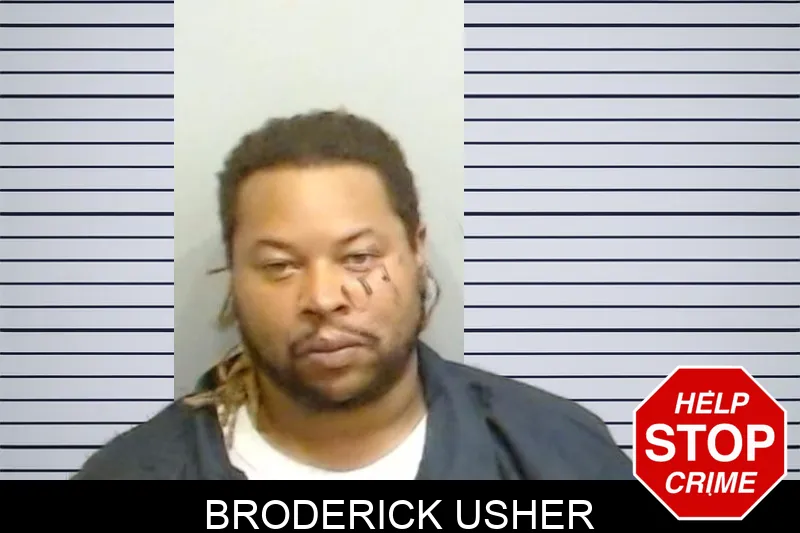 Broderick Usher mugshot