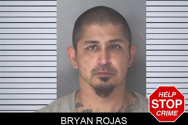 Bryan Rojas mugshot
