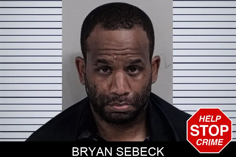Bryan Sebeck mugshot