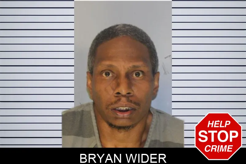Bryan Wider mugshot