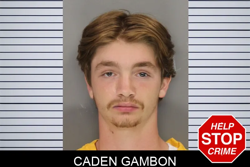 Caden Gambon mugshot
