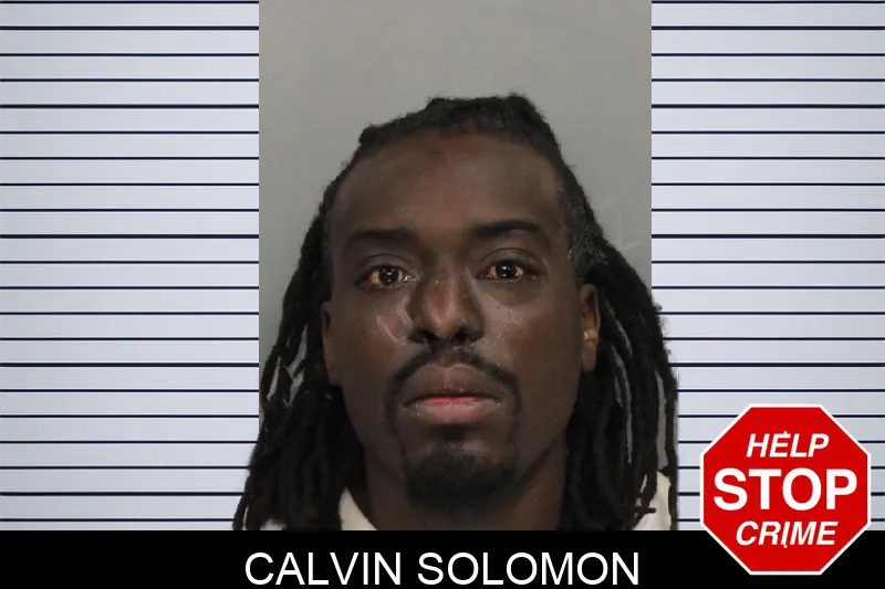 Calvin Solomon mugshot