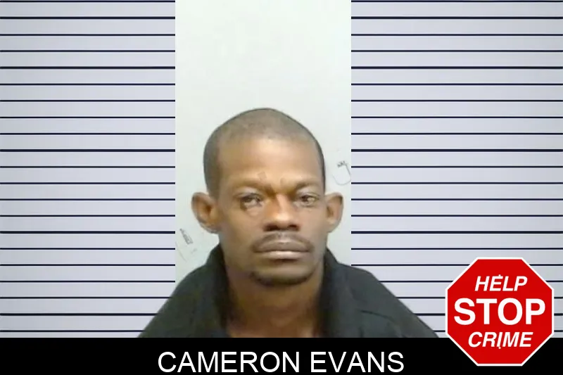Cameron Evans Mugshots
