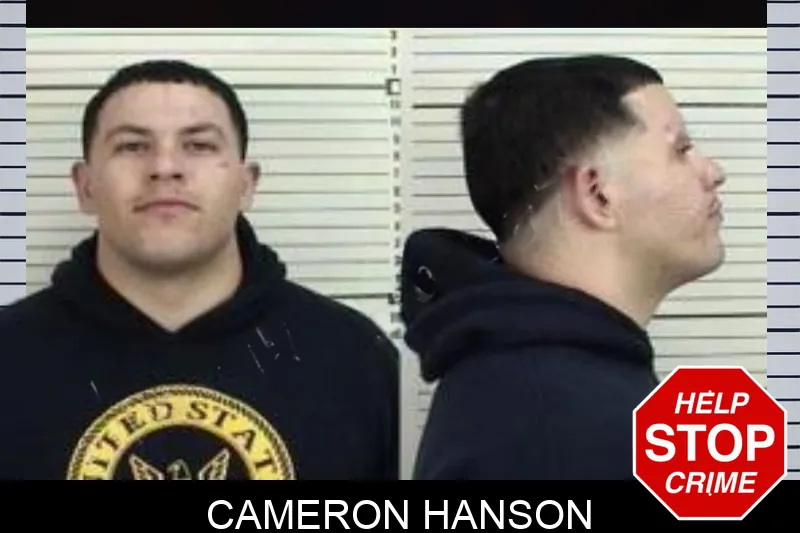 Cameron Hanson Mugshots