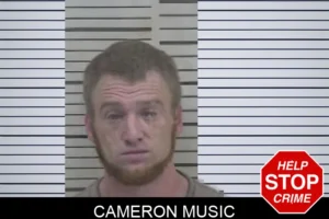 Cameron Music mugshot
